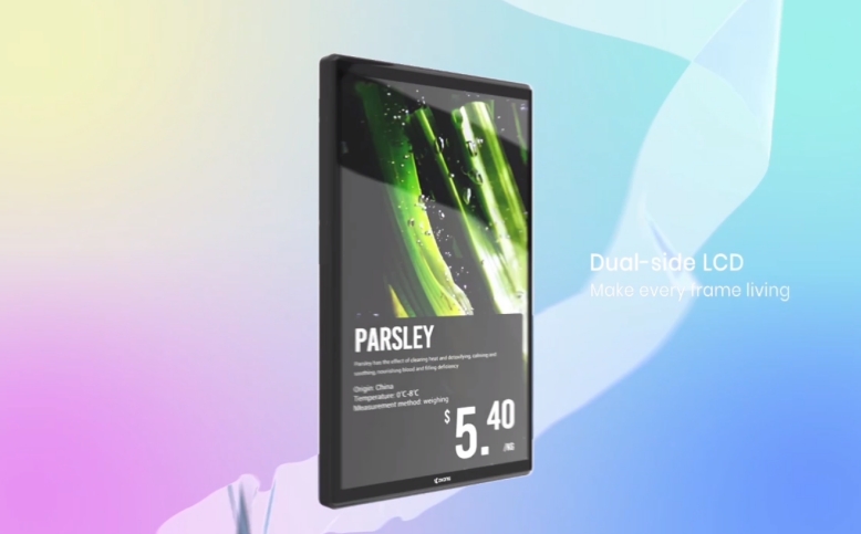 grocery store digital signage